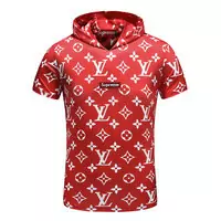 supreme t-shirt france gift supreme hoodie red